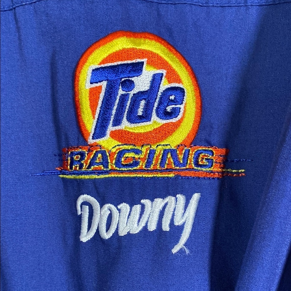 Tide Racing Jacket Size L, Navy/Orange, Windbreaker, Vintage Condition - Picture 2 of 9